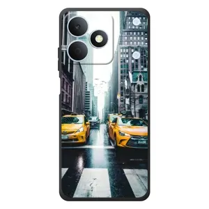 Силиконовый бампер (Работники) на RealMe Note 80 (Такси)