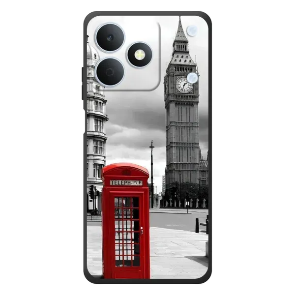 Чехол с рисунком «TELEPHONE» для Realme Note 80