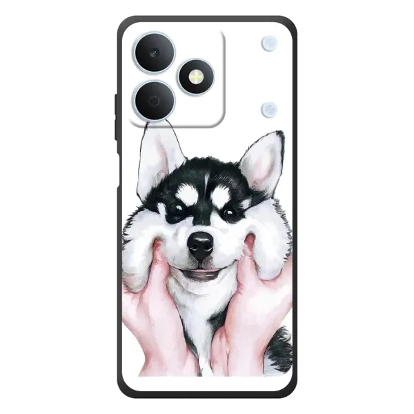 Чехол с рисунком «Собака Хаски» для Realme Note 80 Чехол с рисунком «Собака Хаски» для Realme Note 80