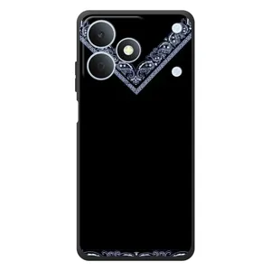 Силиконовый Чехол на RealMe Note 80 (Воротник вышиванки)