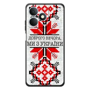 Силиконовый Чехол на RealMe Note 80 (Вышиванка Доброго вечера)