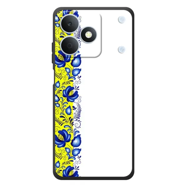 Чехол с рисунком «Желто-синяя вышиванка» для Realme Note 80 Чехол с рисунком «Желто-синяя вышиванка» для Realme Note 80