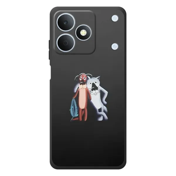 Чехол с рисунком «Шо, опять» для Realme Note 80