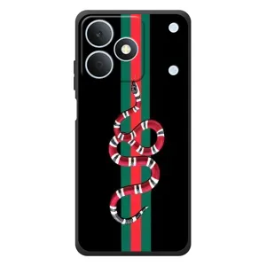 Чехлы Бренд GUCCI для RealMe Note 80 (Змей Гуччи)