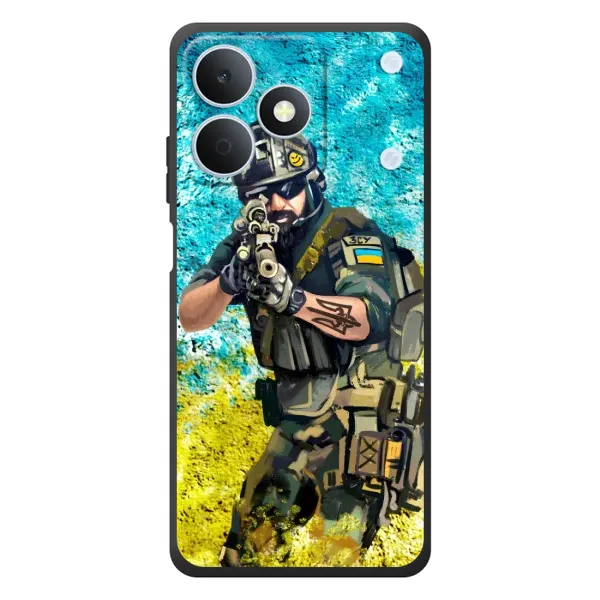 Чехол с рисунком «ЗСУ Воин» для Realme Note 80 Чехол с рисунком «ЗСУ Воин» для Realme Note 80