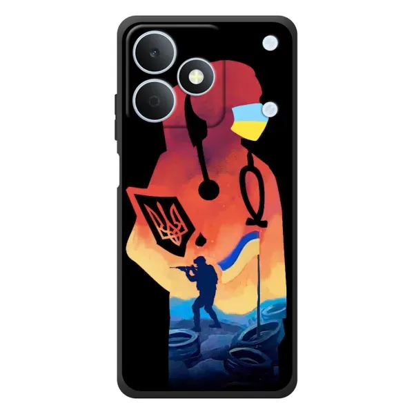 Чехол с рисунком «ЗСУ Врач» для Realme Note 80 Чехол с рисунком «ЗСУ Врач» для Realme Note 80