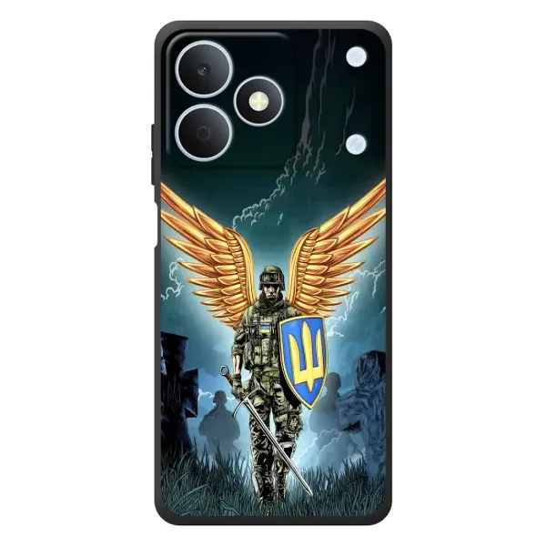 Чехол с рисунком «ЗСУ з крильями» для Realme Note 80