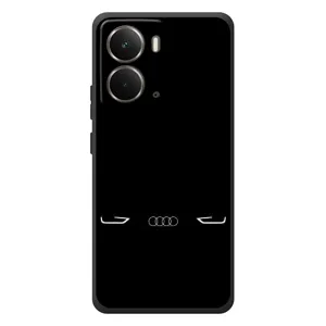 Силіконовий бампер з картинкою машини на RealMe P3 (Сілует Audi)