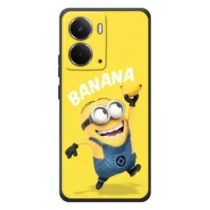 Мультяшный принт на Чехол для РеалМе П3 (Banana)
