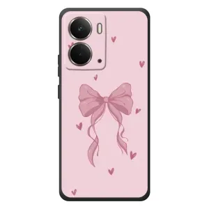 Чохол банти для RealMe P3 (Бант на рожевому)