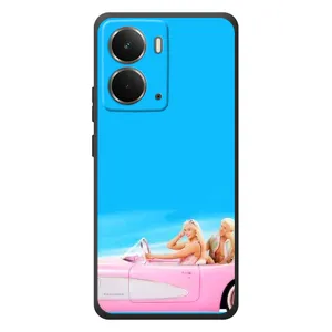 Силиконовый Чехол Барби Фильм на RealMe P3 (Барби и Кен)