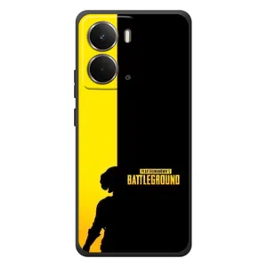 Чохол (TPU) з картинкою "Лого Пабг" на РеалМі П3 (Battlegrounds)