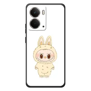 Чехол с принтом Лабубу для RealMe P3 (Бежевый Лабубу)