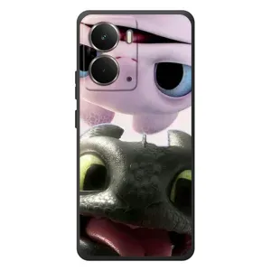 Чехол дракон Беззубик для RealMe P3 (Беззубик и Дневная Злость)