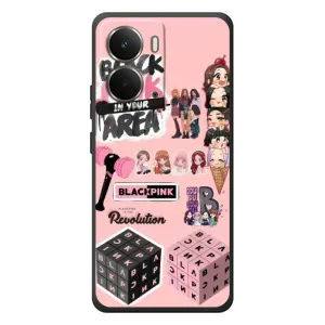 Чохли з картинкою для RealMe P3 (BLACK PINK колаж)