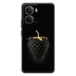 Чохол з зображенням смачної їжі для RealMe P3 (Чорна полуниця)