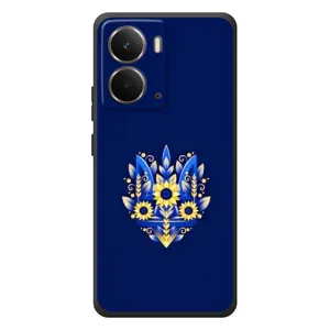 Чехол Укр Символика для RealMe P3 (Цветущий Герб)