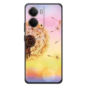 Силиконовый Чехол с одуванчиками на RealMe P3 (Цветок-одуванчик)