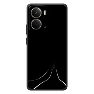 Чехол с картинками на черном фоне для RealMe P3 (Дорога)