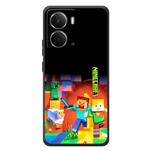Чехол с рисунком «Герой Майнкрафт» для RealMe P3 Чехол с рисунком «Герой Майнкрафт» для RealMe P3