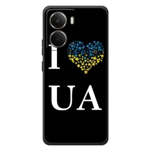 Силиконовый Чехол на RealMe P3 (Я-Украина) (I Love UA)