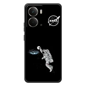 Чехол с рисунком «Космонавт баскетболист» для RealMe P3
