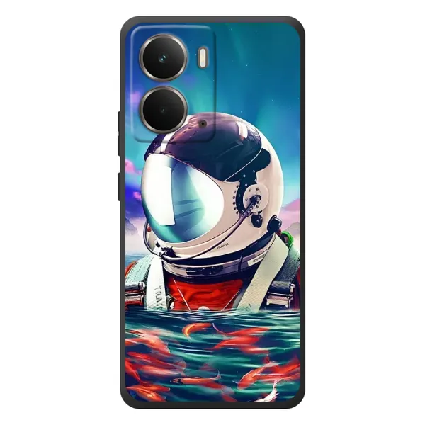 Чехол с рисунком «Космонавт в воде» для RealMe P3 Чехол с рисунком «Космонавт в воде» для RealMe P3