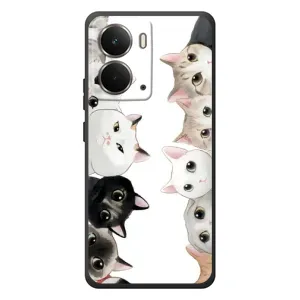 Чехол с рисунком «Коты» для RealMe P3