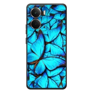 Силиконовый бампер с картинкой животных для RealMe P3 (Крылья бабочек)