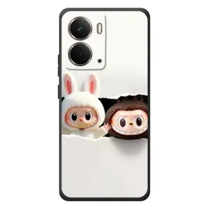Чехол с принтом Лабубу для RealMe P3 (Фигурки Labubu)