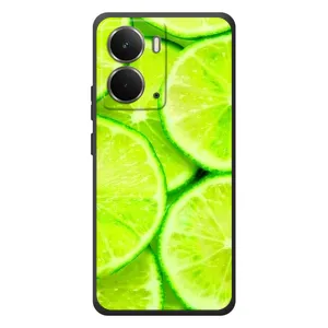 Чохол з зображенням смачної їжі для RealMe P3 (Лайм)