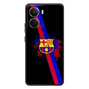 Чехол для RealMe P3 (Барселона) (Лого Барсы)