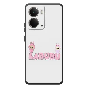 Чехол с принтом Лабубу для RealMe P3 (Логотип Лабубу)