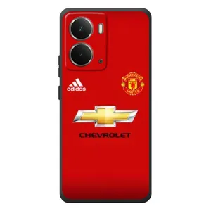 Силиконовые Чехлы принт Футбол на RealMe P3 (Man United)