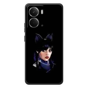 Чехлы с принтом Уэнсдей на RealMe P3 (Милая Уэнсдей)