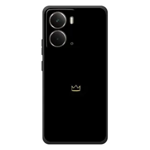 Чохол (Корона на чорному фоні) для РеалМі П3 (Міні корона)