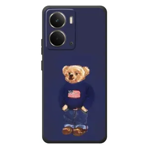 Чехол с рисунком «Мишка USA» для RealMe P3