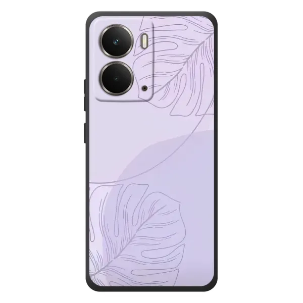 Чехол с рисунком «Монстера фиолетовая» для RealMe P3 Чехол с рисунком «Монстера фиолетовая» для RealMe P3