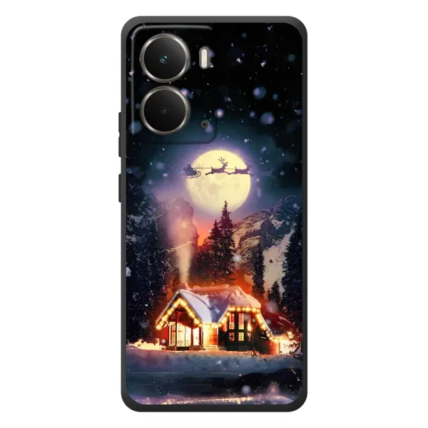 Чехол с рисунком «Настроение зимнее» для RealMe P3