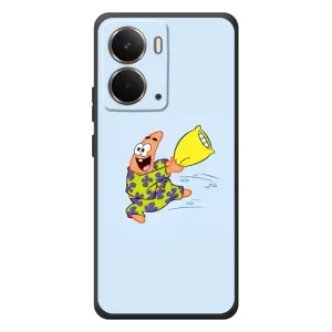 Чехлы с Патриком на RealMe P3 (Патрик с подушкой)