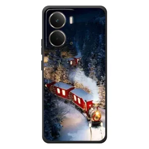 Силиконовый бампер на рождество для RealMe P3 (Поезд)