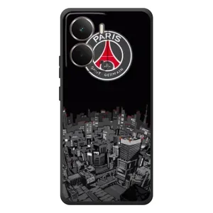 Силиконовые Чехлы принт Футбол на RealMe P3 (PSG)