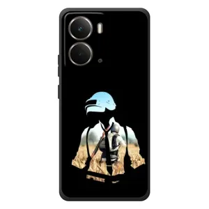 Чохол з картинкою "Герой Pubg" на RealMe P3 (Пубг мен)