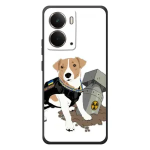 Чехол с принтом Собаки Патрон для RealMe P3 (Пёс Патрон с ракетой)