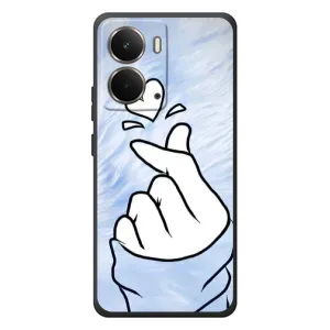 Чехлы (Знак сердечка) на RealMe P3 (Сердечка знак)