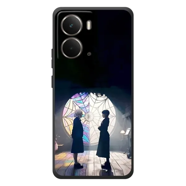 Чехол с рисунком «Уэнсдей и Энди» для RealMe P3 Чехол с рисунком «Уэнсдей и Энди» для RealMe P3