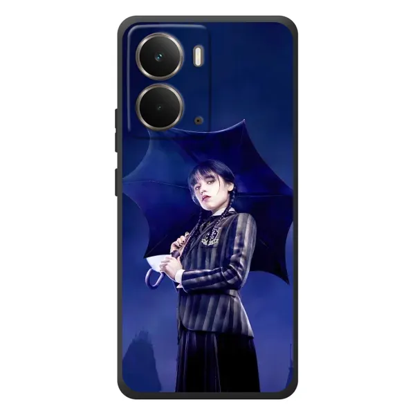 Чехол с рисунком «Уэнсдей с зонтом» для RealMe P3 Чехол с рисунком «Уэнсдей с зонтом» для RealMe P3