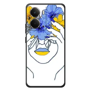 Чохол на RealMe P3 (Український дизайн) (Українка на всю голову)