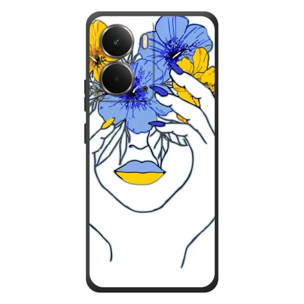 Чохол з малюнком «Українка на всю голову» для RealMe P3 Чохол з малюнком «Українка на всю голову» для RealMe P3