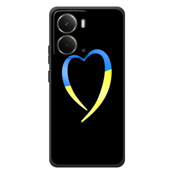 Чехол с рисунком «Украинское сердце» для RealMe P3